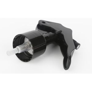 24mm / 28mm Pp Plastic Trigger Sprayers Garden Spray Head Black Color