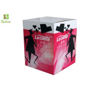 Cartoon Square Cardboard Display Packaging Graphics Printed For Chocolates