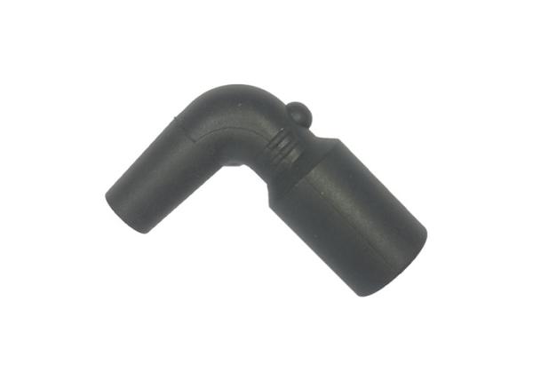 Bended Sheath Withstand High Temperature Spark Plug Boot in Car Engine Ignition
