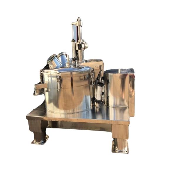 Quality Zhonglian Lgz scraper bottom discharge automatic centrifugal separator Pgz automatic centrifuge for Borax wholesale