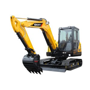 SANY SY55 Crawler Used Mini Digger Earthmoving 6 Ton
