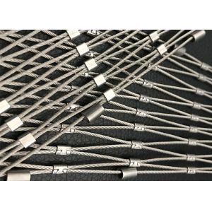 Safety Non Rusting Stainless Steel Wire Rope Mesh for Aviary Netting and Animal