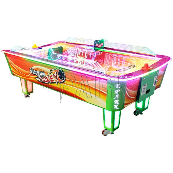 Curve Surfuce Air Hockey 2 Players Coin Operated Machine / Ticket Redemption