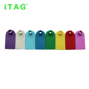 RFID sheep ear tag,60*30mm easy to tracking,UHF read and write data in clip