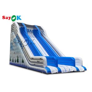 Commercial Winter Inflatable Bouncer Slide For Water Parks