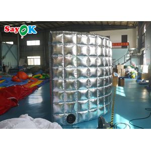 White LED Inflatable Photo Booth Wall Weddings Birthdays Events Advertising