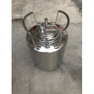 2.5 Gallon Ball Lock Keg For Pepsi and cola With Pressure Cover