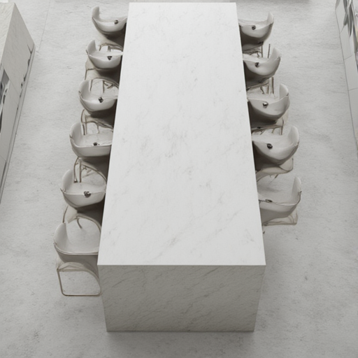 7 Mohs Hardness Quartz Surface Passerby Series Customizable for Versatile Applications