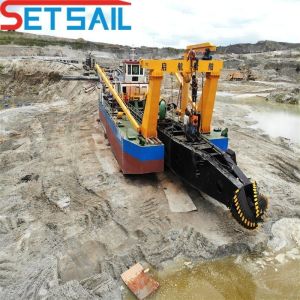 Fada Gerbox 8 Inch Cutter Sucion Dredger with 1.5m Height and Hydraulic Diesel