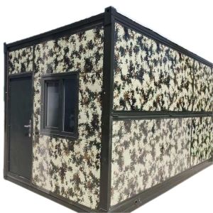 Customizable Steel Sandwich Panel Container House with Quick Assembly and Mini