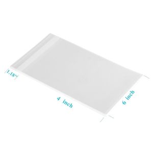 OPP Cello Self Sealing Plastic Bags Decorative Custom For Bakery Cookies