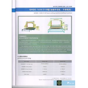 Fully Automatic Foam Cutting Equipment / Polyurethane Foam Cutter Machine