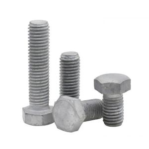 M6 M8 High Strength DIN931 DIN933 Grade 4.8 8.8 10.9 12.9 Hex Head Bolt And Nut