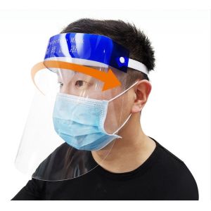 OEM Anti - Fog Medical Full Face Safety Shield With Sponge Reusable