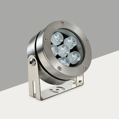 Quality 24VDC 6*2W SUS 316L Underwater LED Spotlight High Power Chip And Long Working Lifetime wholesale