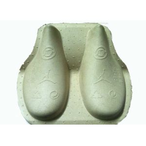 Recycled Paper Pulp Mold Shoe Stretcher Mould with Bronze Color