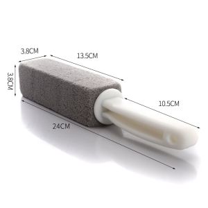 pumice brush with long handle & pumice stick