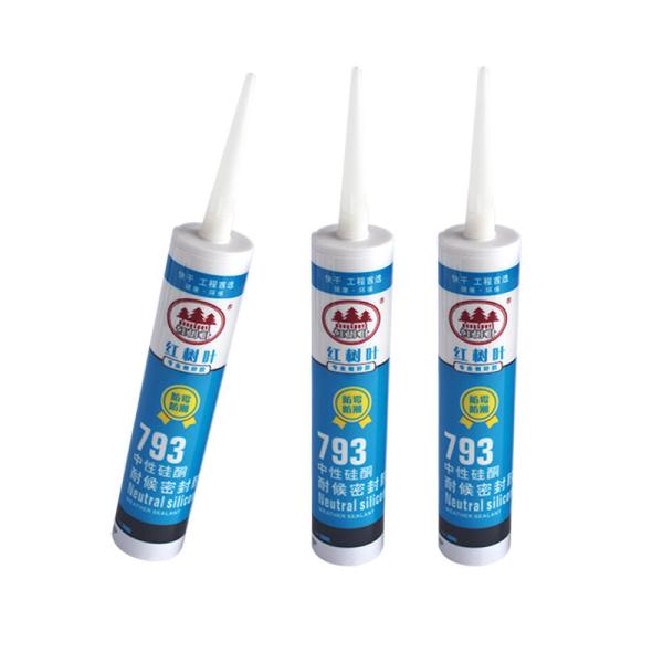 Building Facades Application Neutral Silicone Sealant with Smooth Paste and MSDS