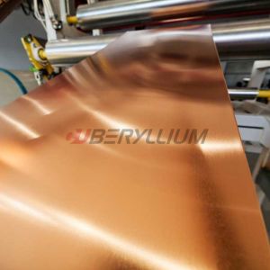 1/2Hard TD02 Tempered Alloy25 Beryllium Copper Strip For Welding Electrodes