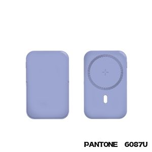 Portable Charger 5000mAh 15W Wireless Power Bank With Stand / Digital Display