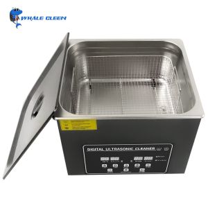15 Liter Ultrasonic Cleaner Digital Control 150W Semiwave Degas Parts Cleaning