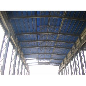 5-28mm Thickness Steel Structure Building with SA 2.5 Shot Blasting Level and