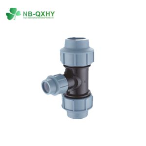 Light Color QX High Pressure Pn16 PP Compression Fitting for Plumbing Applicatio