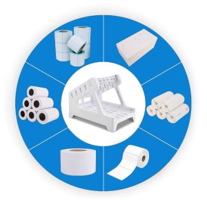 ABS Fanfold 7.08inch External Roll Label Holder