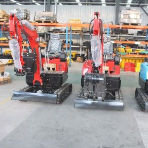 800kg Crawler Mini Digger Excavator Flexible Operation Small Earth Moving