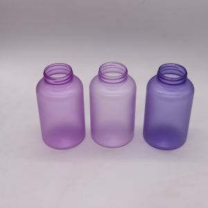 Pharmacy Containers 400ml Customized Color PET Pill Capsule Bottles with Screw
