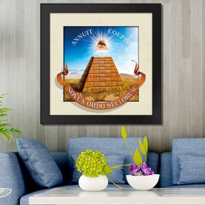 Home Wall Decoration Custom Lenticular Printing 5d Depth 20 x 20cm Dolphin