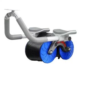 Multi-functional flat support abdominal wheel home fitness ab exercise roller