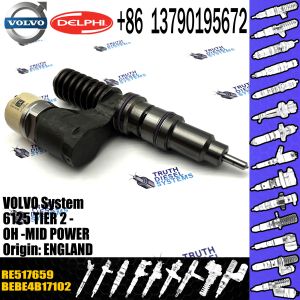Fuel Injector RE517659 Common Rail Injector RE517659 RE566205 for 6125 TIER 2
