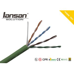 305M/ Roll 24AWG HDPE Cat5e UTP Cable Solid Indoor LSZH Cat5e Cable