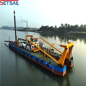 Rexroth Hydraulic Spud Cutter Suction River Sand Dredger for Full Payment and