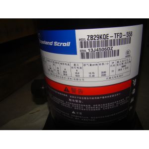 2HP Industrial Refrigeration Compressor , AC Scroll Compressor ZB15KQE-TFD-558