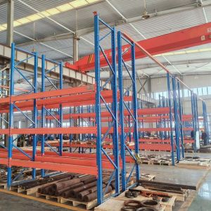 Customized Supermarket Shelves Pallet Shelving Storage Solutions