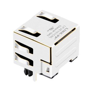 615008140621 RJ45 Modular Jack Shielded With EMI Finger LPJE101CNL