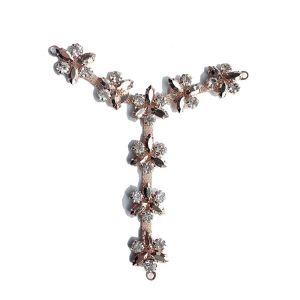 High Quality Small T Shape Metal Shoe Buckles With ROHS Certification