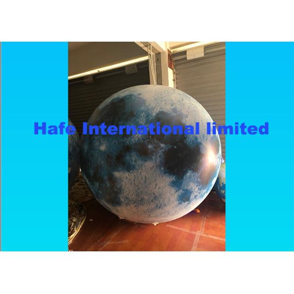 Attractive Reusable Inflatable Advertising Balloon Helium Moon Balloon For