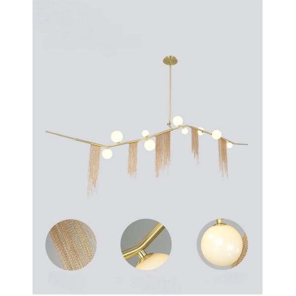 Multi Fitting Pendant Light Glass Ball for Shopping Mall