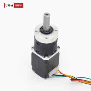 Nema 8 Planetary Gearbox Stepper Motor With Max.Ratio 1 369 and Bipolar
