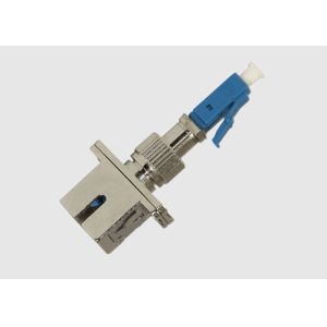 Blue Hybrid Coupler Singlemode Simplex LC To SC Adapter