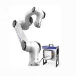 Hans collaborative robot Elfin 5 combined with laser welding robot arm machine