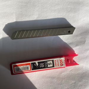 Snap Off 9mm Cutter Blades 12 Segments Within 86mm Length