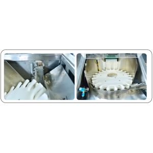 20-100ml Automatic Bottle Unscrambler Machine Speed 100 Bottles Per Minute