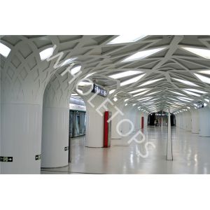 China 4.0mm Thick Exterior Aluminum Panel PVDF Coated Decorative Roof Sheets on sale