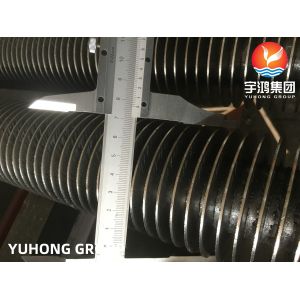 ASTM A213 T12 HFW High Frequency Welded Spiral Helical Solid Finned Tube