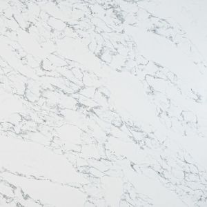 Straight Edge Gray Quartz Countertops 3200x1600mm Quartz Looks Like Marble