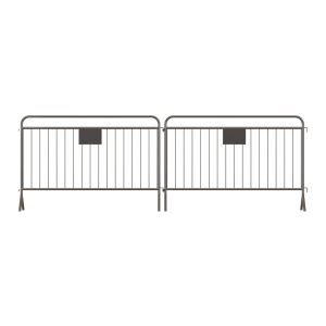 Baku EU games barrier 43"Hx84.6"W(1100mmHx2150mmW) Made In China
